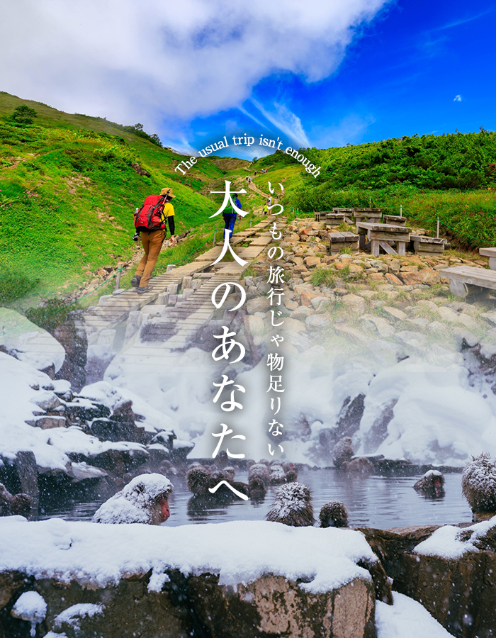 いつもの旅行じゃ物足りない大人のあなたへ